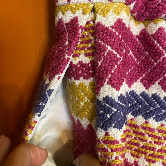 Nomad Morgan Carper woven high waist mini skirt M - Picture 5 of 13